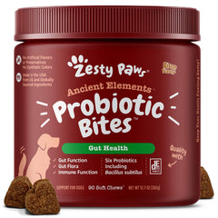 Ancient Elements™ Probiotic Bites™ Soft Chews, Digestive Probiotics for Gut Flora & Immune Support, Functional Dog Supplement