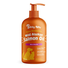 Wild Alaskan Salmon Oil, Premium Omega 3 Fish Oil with EPA & DHA for Pet Skin Health, Functional Dog & Cat Supplement