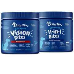 Advanced Wellness Bundle with 11-in-1 Bites™ + Vision Bites™  for Adult & Senior Dogs - 2 pack