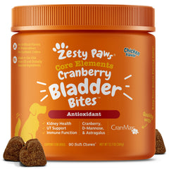Cranberry Bladder Bites, Kidney, Bladder & Urinary Tract (UT) Support, Functional Dog Supplement