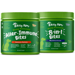 Hemp Elements™ Best of the Zest with Aller-Immune Bites™ and 8-In-1 Bites™ with Probiotics, Glucosamine & MSM - 2-Pack