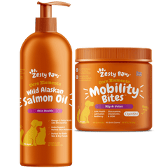 Keep ‘em Zesty Bundle with Wild Alaskan Salmon Oil & Mobility Bites™ - 2 Pack