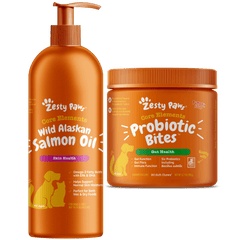 Pawsome Pumpkin Probiotic Bites™ & Salmon Oil 2-Pack